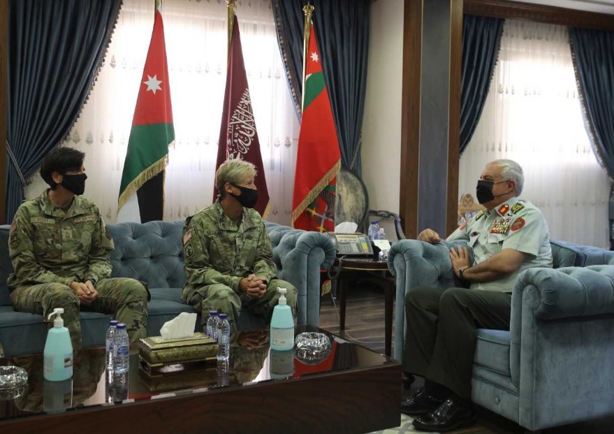 الحنيطي يستقبل قائد الحرس الوطني لولاية