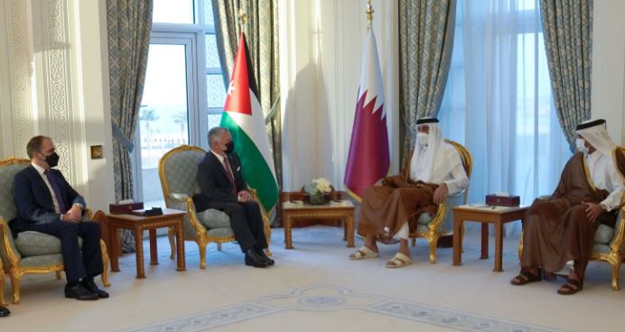 الملك: زيارتي لقطر.. رسالة مهمة لشعبينا