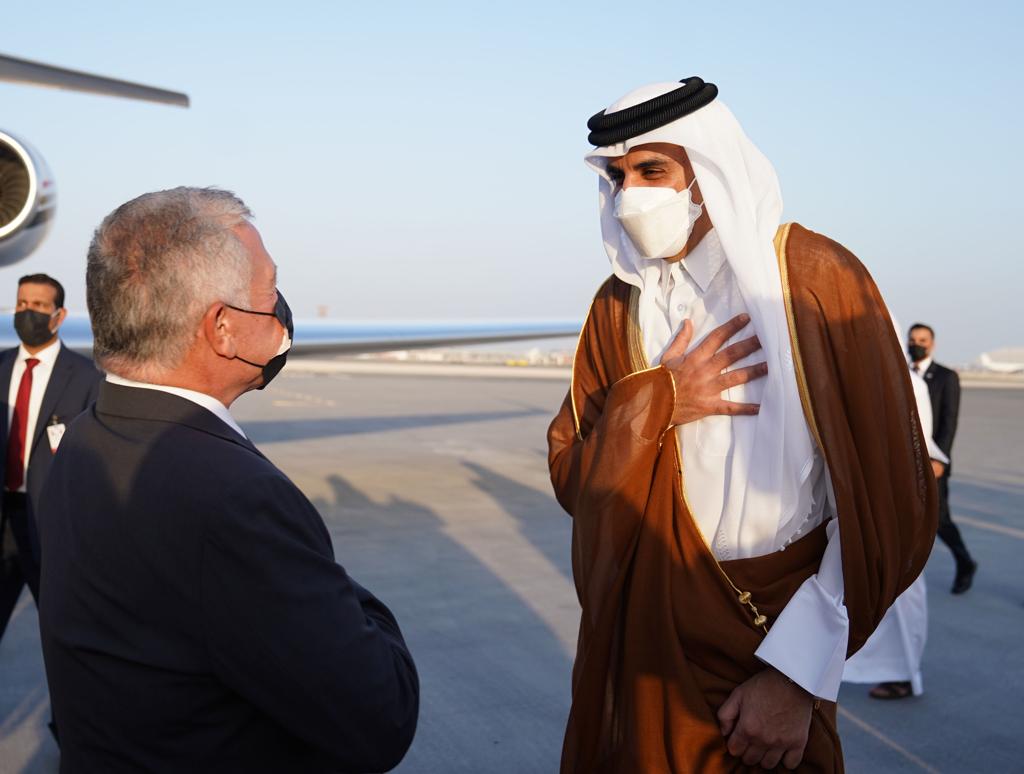 الشيخ تميم: هذا ما ناقشته مع