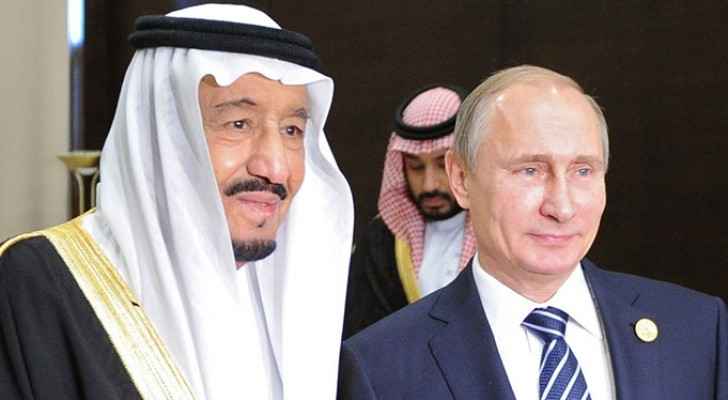 بوتين يبحث مع الملك سلمان أزمة