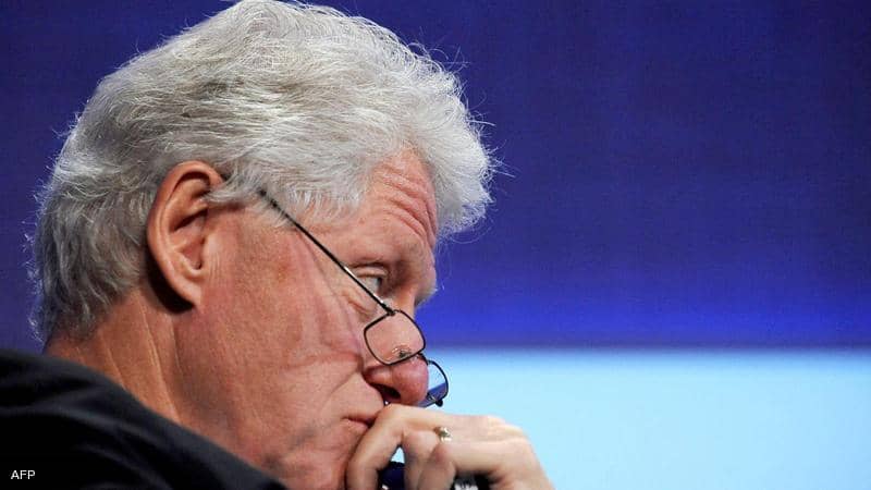 كلينتون يعاني من عدوى مسالك بولية