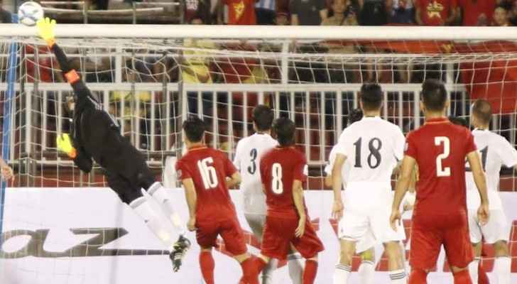 تعادل سلبي بين النشامى وفيتنام في