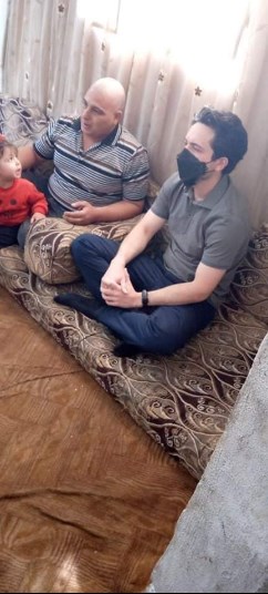 ولي العهد يطمئن على صحة العسكري