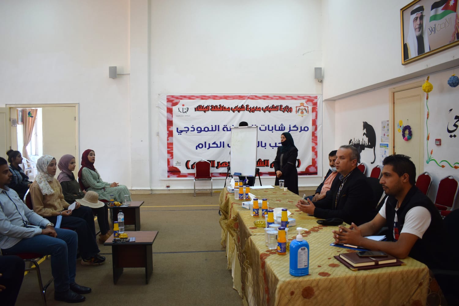 «أبناء المملكة» يزورون مركز شابات العارضة