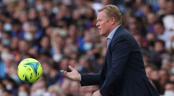 برشلونة يرفض الاعتداء على المدرب كومان