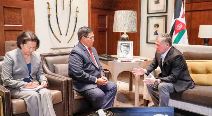 الملك يستقبل مستشار الأمن القومي الفلبيني