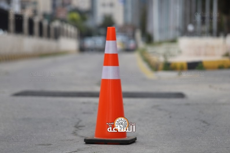 تحويلات مرورية في شارع القدس