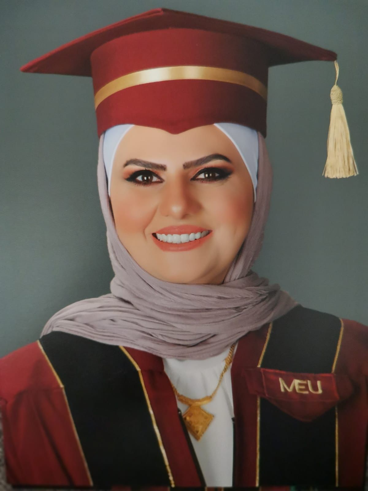 جامعة الشرق الاوسط تكرم حنان محمود