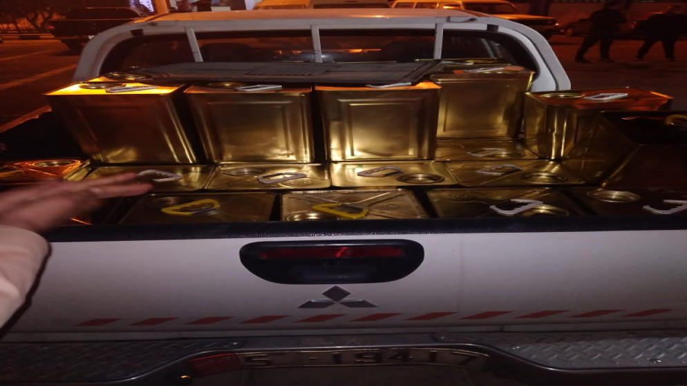 ضبط 560 كيلو زيت زيتون مغشوش