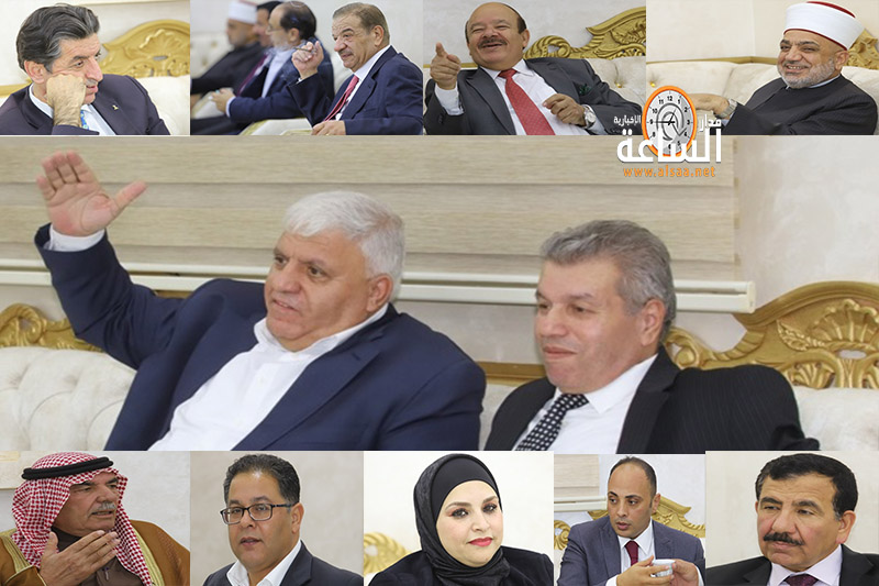 سليمان القلاب يولم لوزراء ونواب (صور)