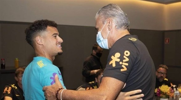 كوتينيو أول لاعب يصل إلى معسكر