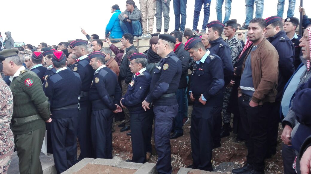 تشييع جثمان الشهيد الحراسيس في ذيبان