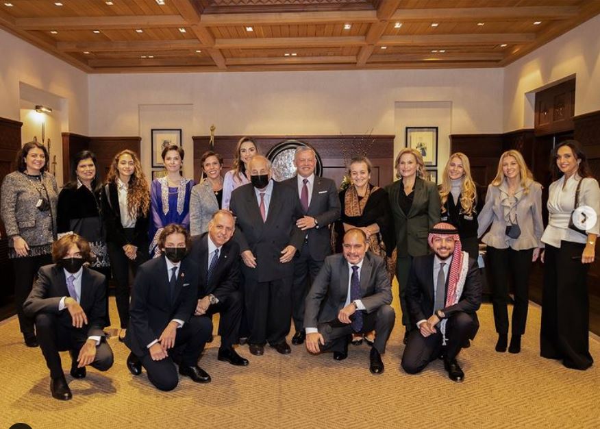 الملكة رانيا: لمة العيلة (صور)