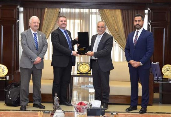 منظمة ASIC البريطانية للاعتماد الدولي تزور