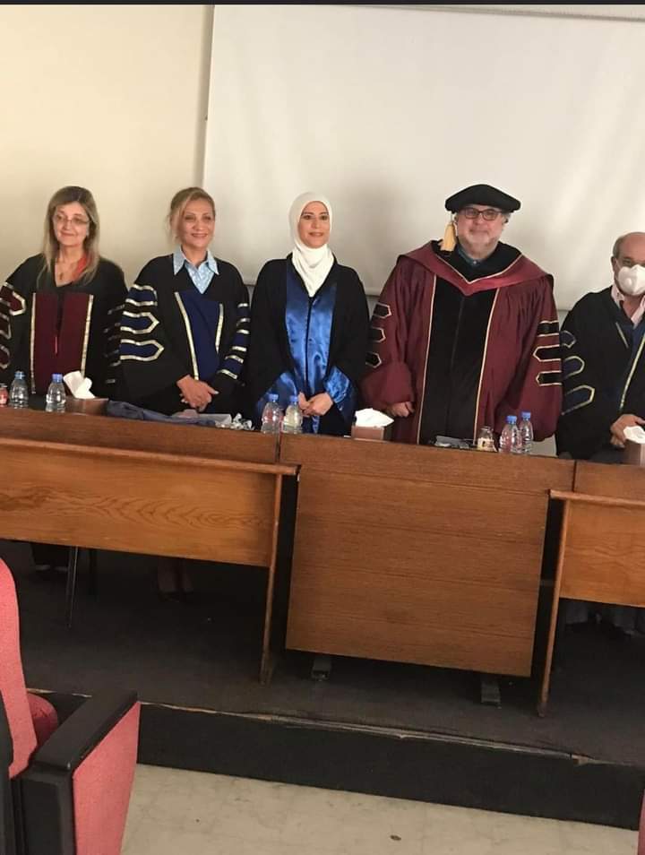 عبير ابو دية.. مبروك الدكتوراه