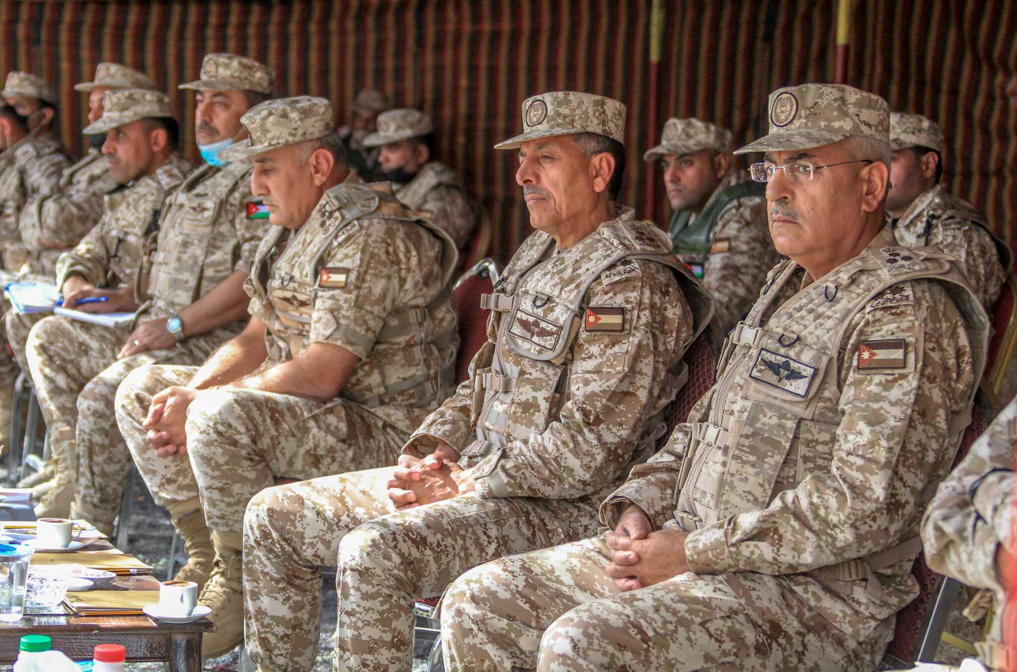 المنطقة الوسطى تنفذ تمرينا عسكريا