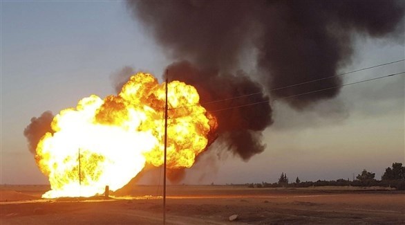 انفجار في خط أنابيب نفطي جنوب