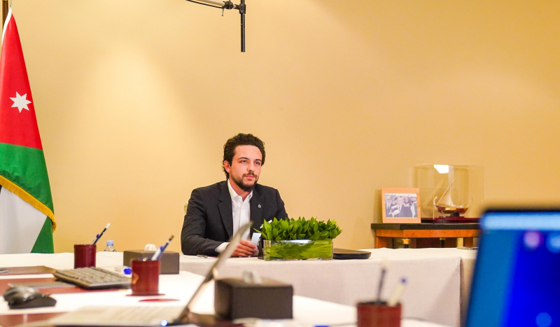 ولي العهد: بيئة الأردن تشجع ريادة