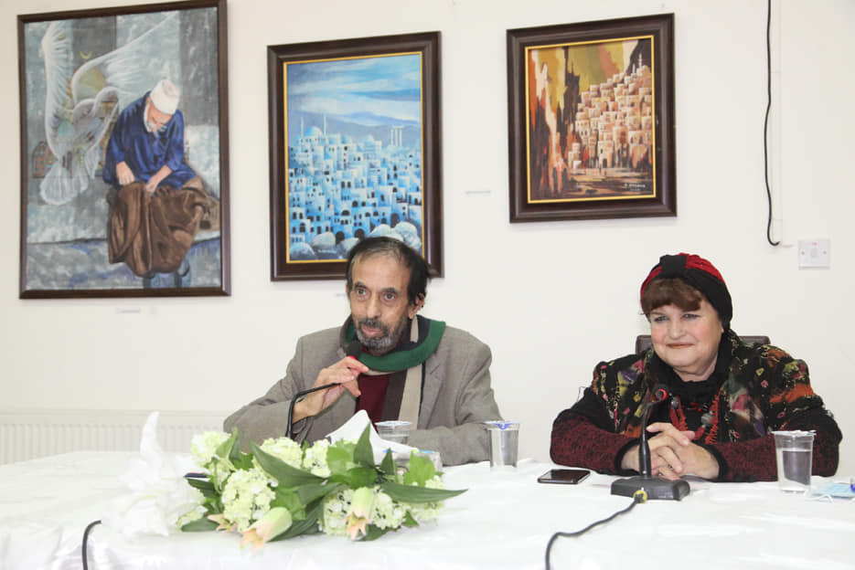 محاضرة للفنان والناقد التشكيلي الأردني عبدالرؤوف