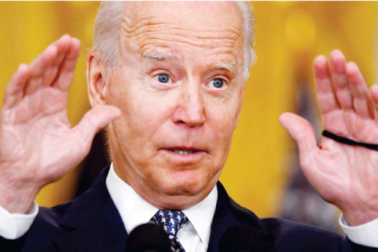 بايدن يدعو إلى التنازل عن حقوق