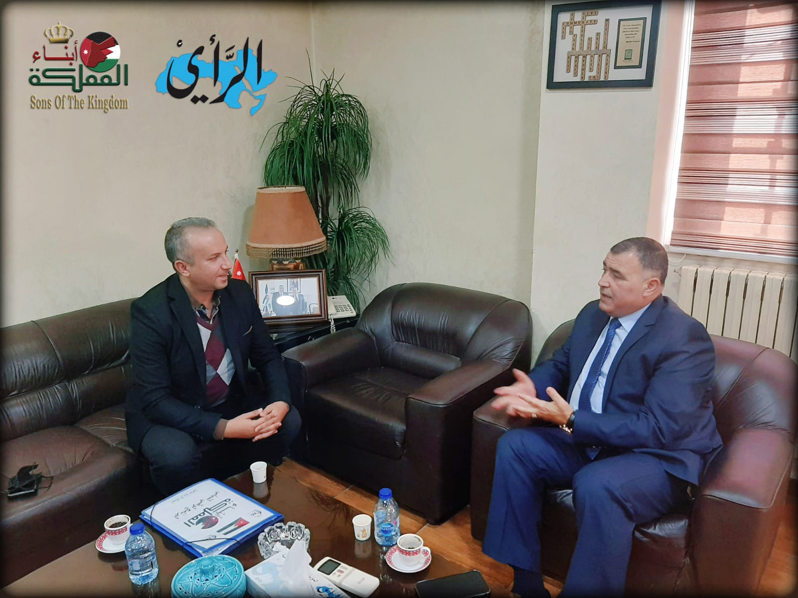 الشقران يستقبل إدارة أبناء المملكة لبحث