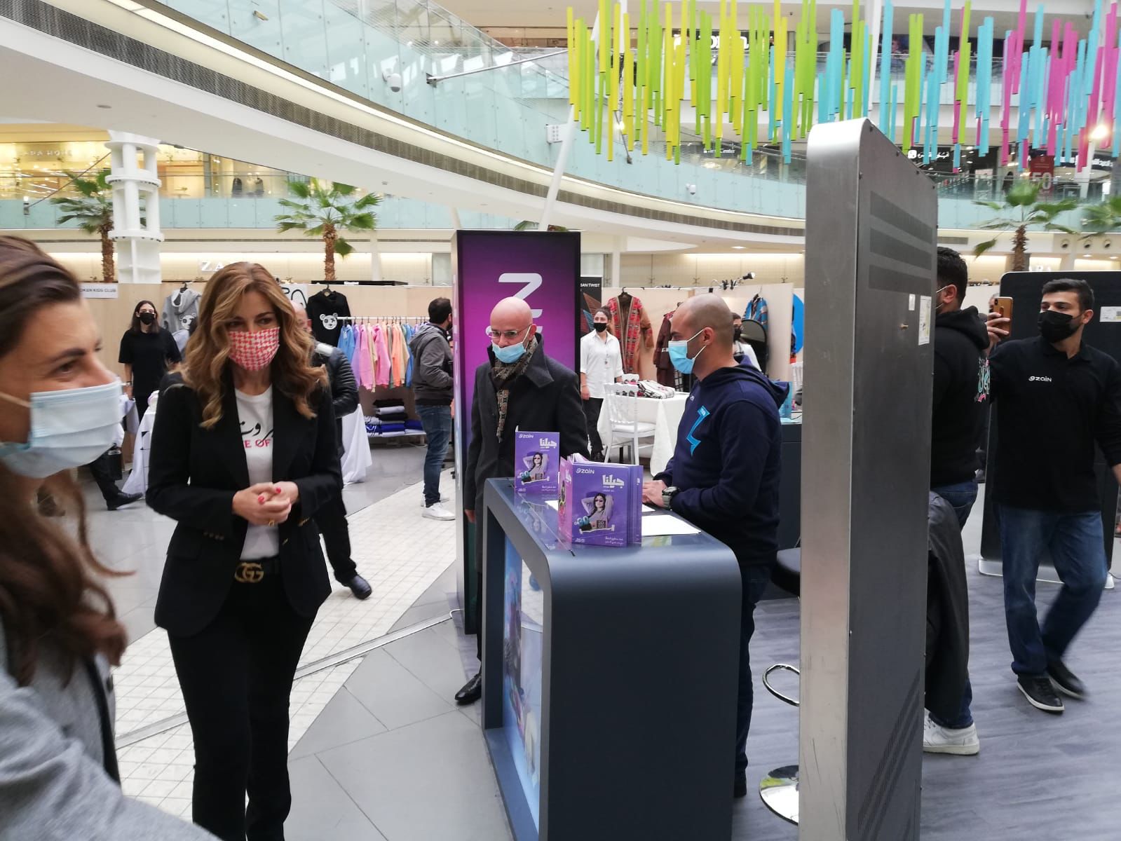 زين راعي الاتصالات الحصري لمعرض الفنون