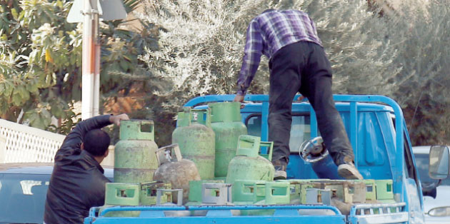 الطلب على أسطوانات الغاز يقفز 35