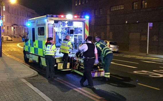 تفاصيل دهس المصلين أمام مسجد في