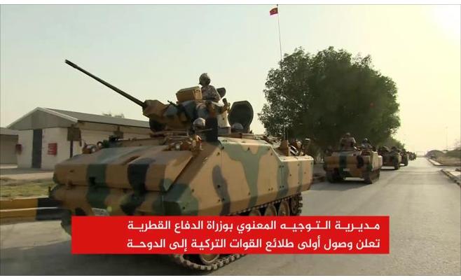 تمارين عسكرية قطرية تركية في الدوحة