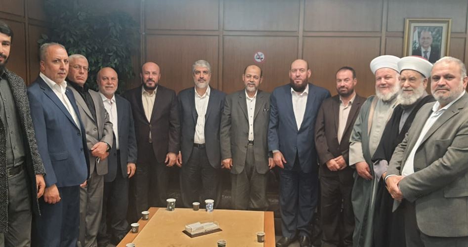 وصول خالد مشعل ووفد قيادي من