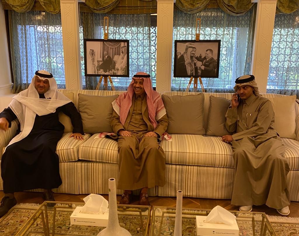 السديري يولم على شرف الأمير سعود