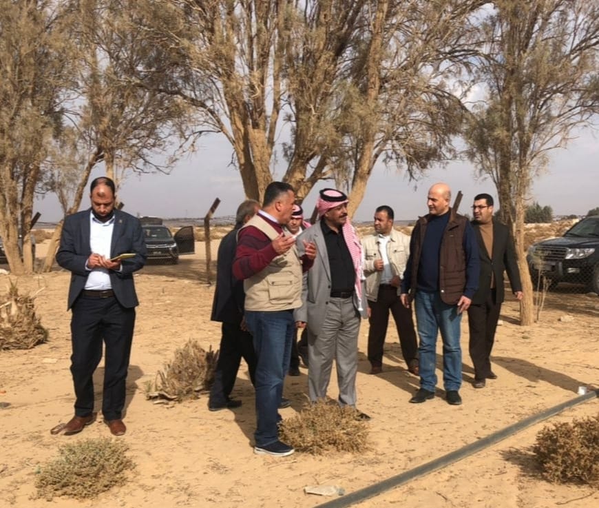 مستشار الملك لشؤون العشائر يزور الشيخ