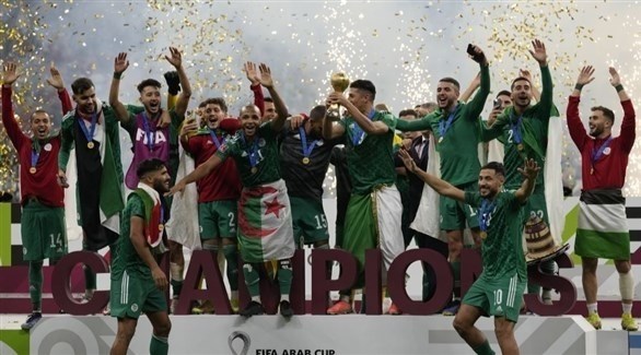 استقبال رسمي لمنتخب الجزائر