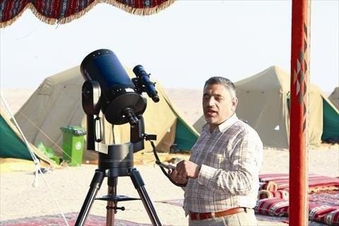 الفلكي الاردني مجاهد يهاجم التضخيم الإعلامي