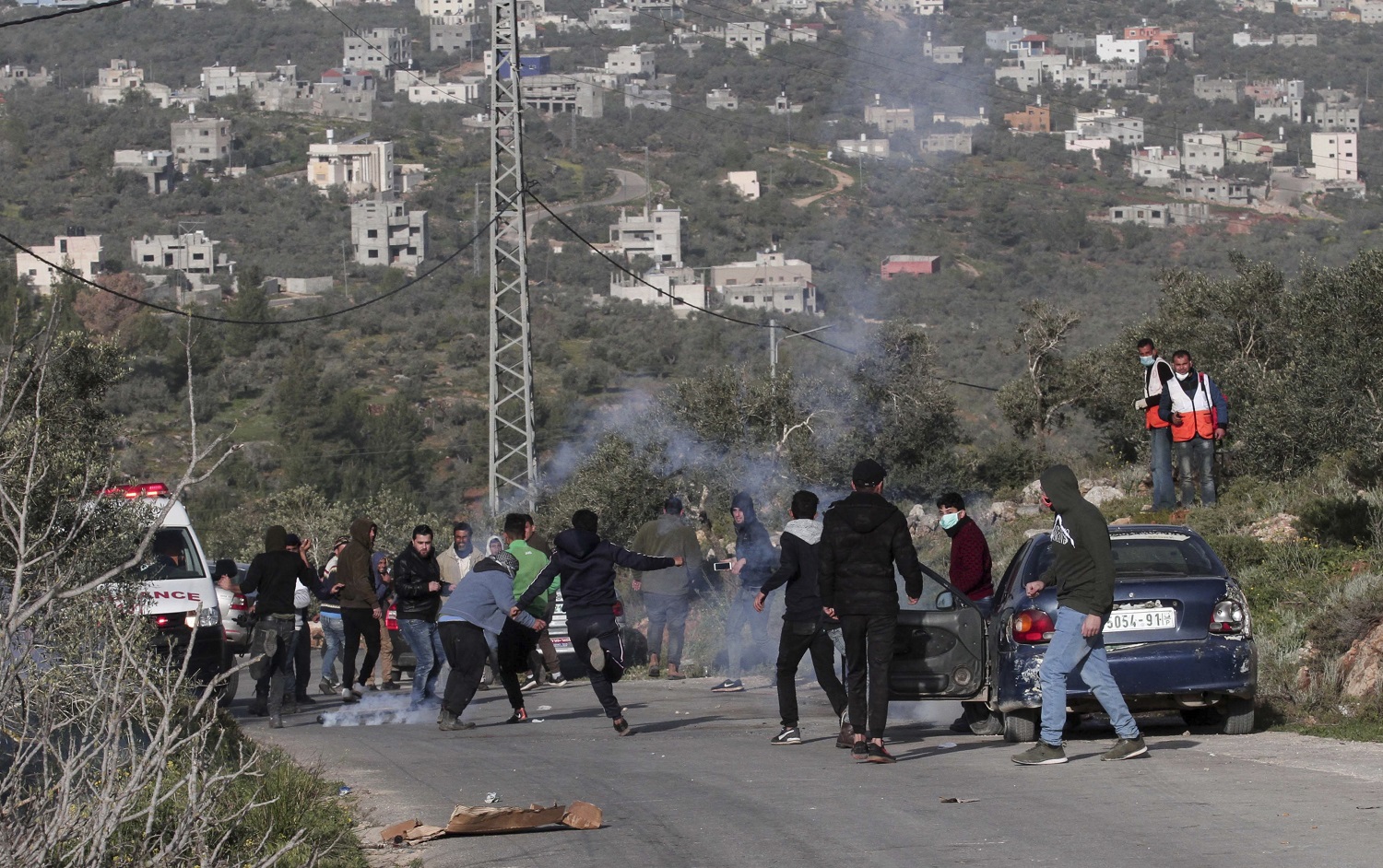 استشهاد مسنّة فلسطينية دهسا على يد