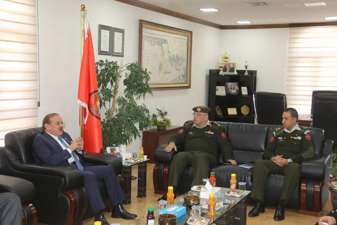 عوجان يلتقي مدير المركز الجغرافيّ الملكيّ