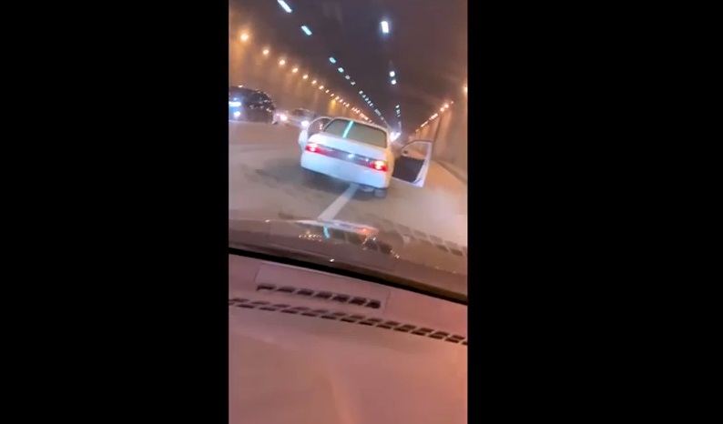 الأمن يضبط سائقا أعاق الحركة المرورية