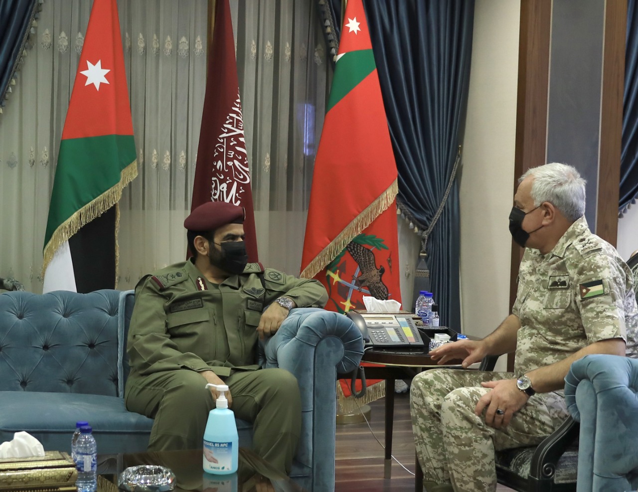 رئيس هيئة الأركان المشتركة يستقبل قائد