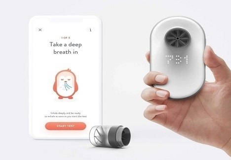 مقياس تنفس محمول يتيح لك تتبع