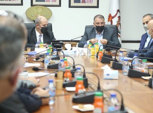 الفراية والشمالي يلتقيان القطاع التجاري في