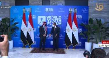 السيسي يستقبل ولي العهد