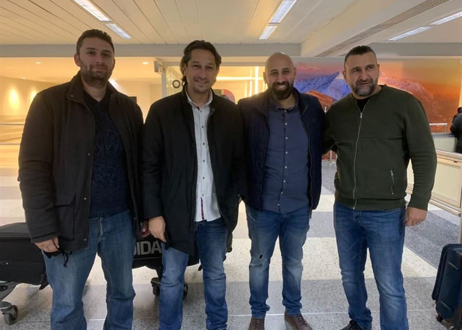 وصول المدرب أبو زمع إلى بيروت