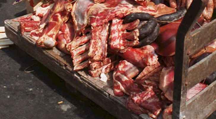 إتلاف 1633 1638 طن لحوم بعد