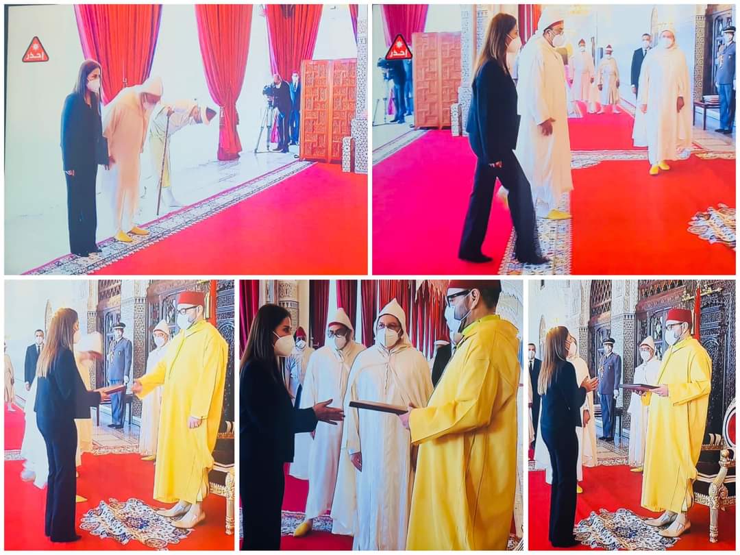 ملك المغرب يتسلم أوراق جمانة غنيمات