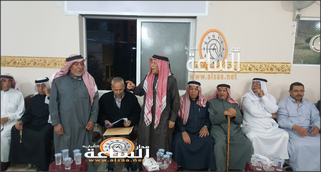 عشيرة الخلايلة تقود صلحا عشائريا بين