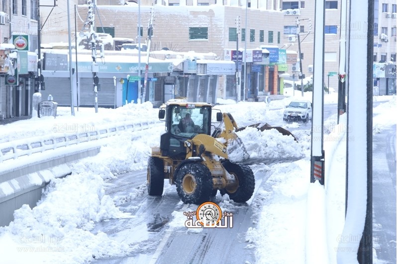 هكذا بدت شوارع العاصمة عمان بعد