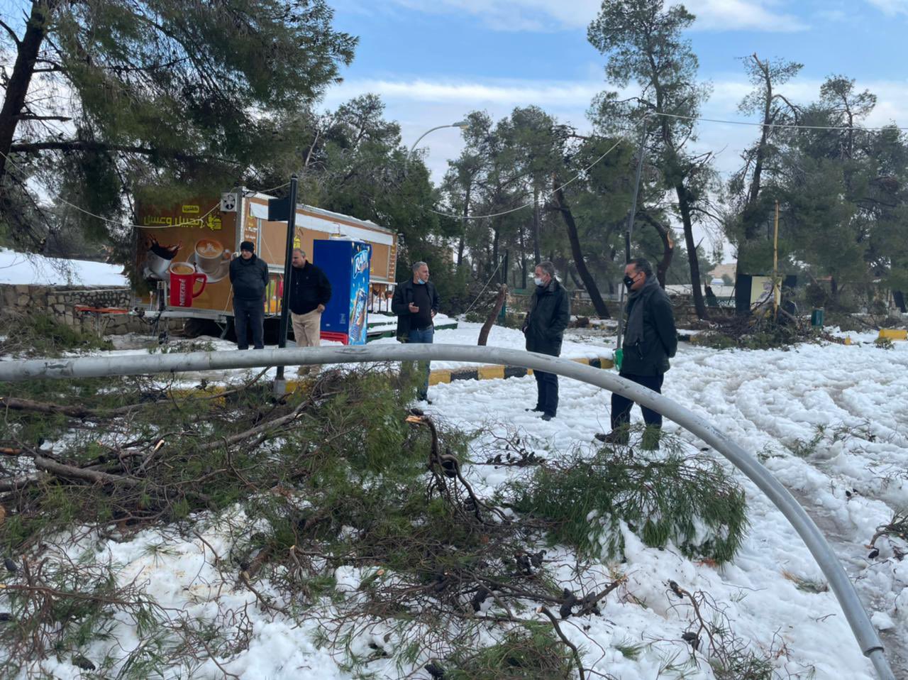 الوزير النابلسي: تألموا لأشجار فقدناها