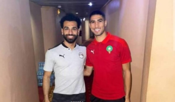 صلاح ضد حكيمي بالتشكيل المتوقع للقاء