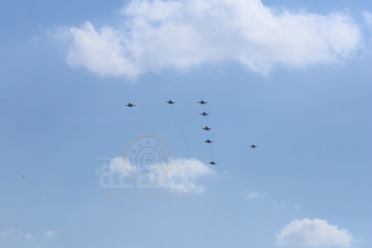 طائرات سلاح الجو الملكي الاردني ترسم