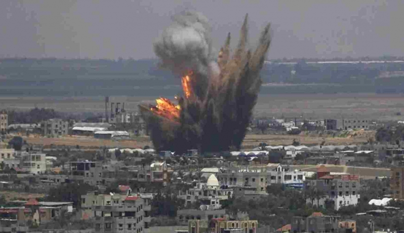 الرمثا تستقبل العيد بأصوات انفجارات درعا